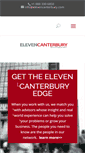 Mobile Screenshot of elevencanterbury.com